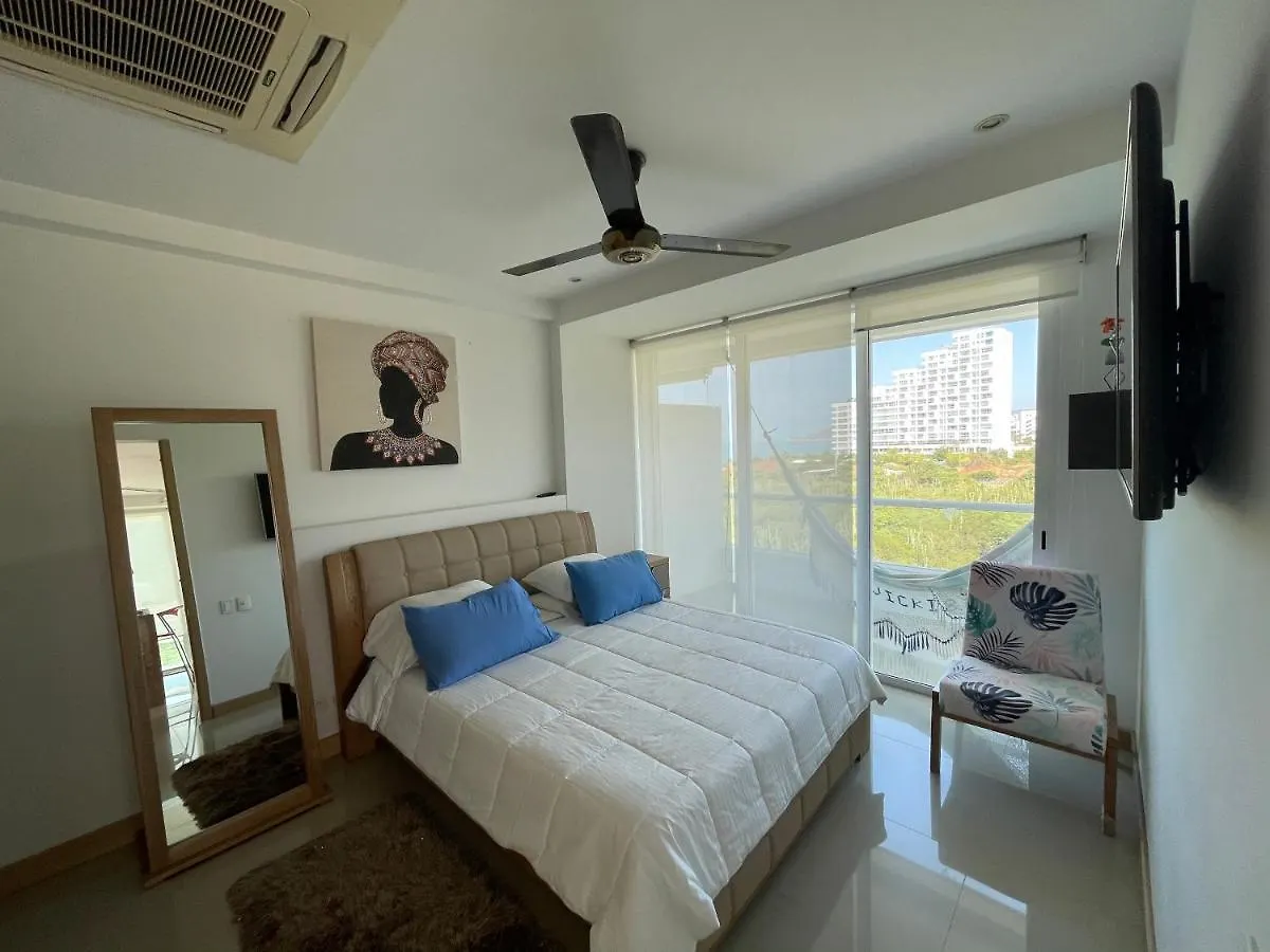 Apartamento Vista Al Mar Playa Dormida 2 - Por Meses Pozos Colorados Santa Marta  Santa Marta (Magdalena)